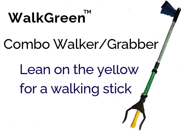 Lean on the Yellow for a Walking Stick